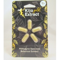 Kijo Gold Extract - Mitragyna Speciosa Botanical Extract Capsules (5pk)(1)